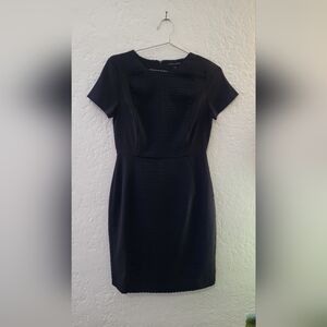 Banana Republic Petite Black Work Dress